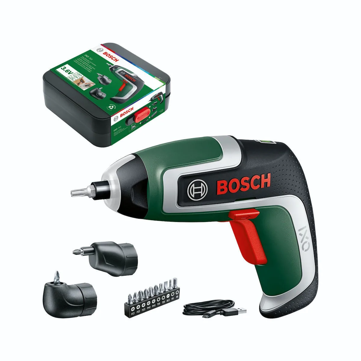 20250326154145_bosch_katsavidi_mpatarias_3_6v_1x2ah_06039e0001 Bosch IXO 7 Κατσαβίδι Μπαταρίας 3.6V 1x2Ah 06039E0001 - Image 1