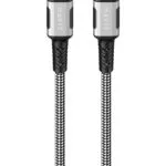 Havit Magnetic USB 2.0 Cable USB-C male - USB-C 60W Μαύρο 1m CB6297