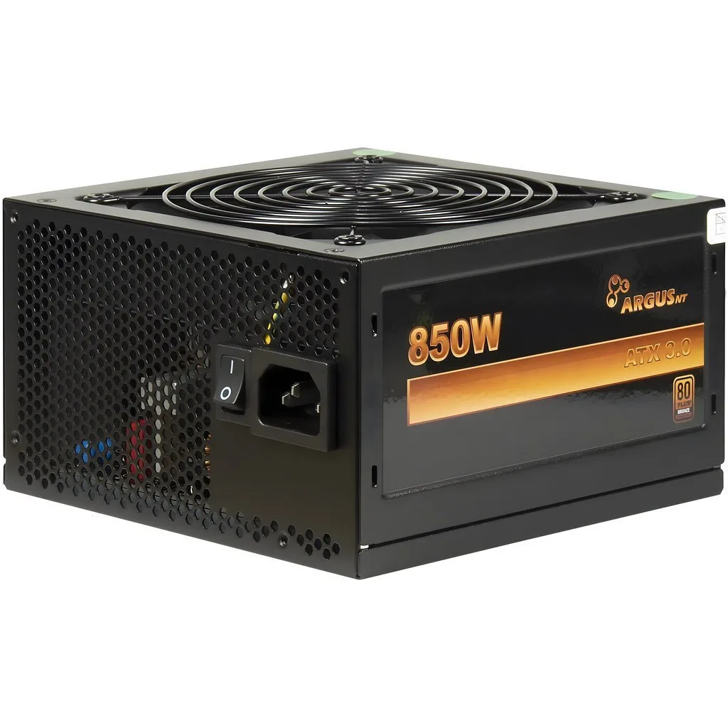 Inter-Tech ArgusNT BPS-850 850W Μαύρο Τροφοδοτικό Υπολογιστή Full Wired 80 Plus Bronze - Image 1