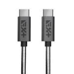 Next One Braided USB 2.0 Cable USB-C male - USB-C 18W Γκρι 1.2m