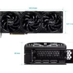 Palit GeForce RTX 5070 Ti rev. 1.0 16GB GDDR7 GamingPro OC Κάρτα Γραφικών NE7507TS19T2-GB2031Y