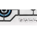 Electrolux Εστία Υγραερίου Αυτόνομη με Απορροφητήρα 59x52εκ. Λευκή KGG64362W