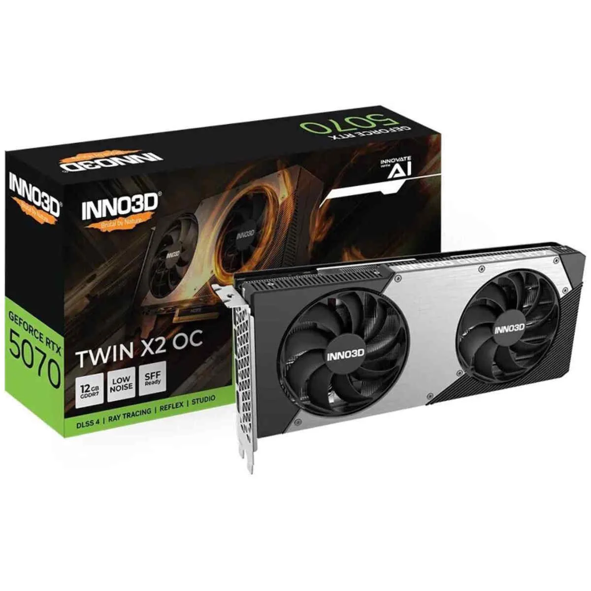 20250328153551_inno_3d_geforce_rtx_5070_12gb_gddr7_twin_x2_karta_grafikon_n50702_12d7_195064n Inno 3D GeForce RTX 5070 12GB GDDR7 Twin X2 Κάρτα Γραφικών N50702-12D7-195064N - Image 1