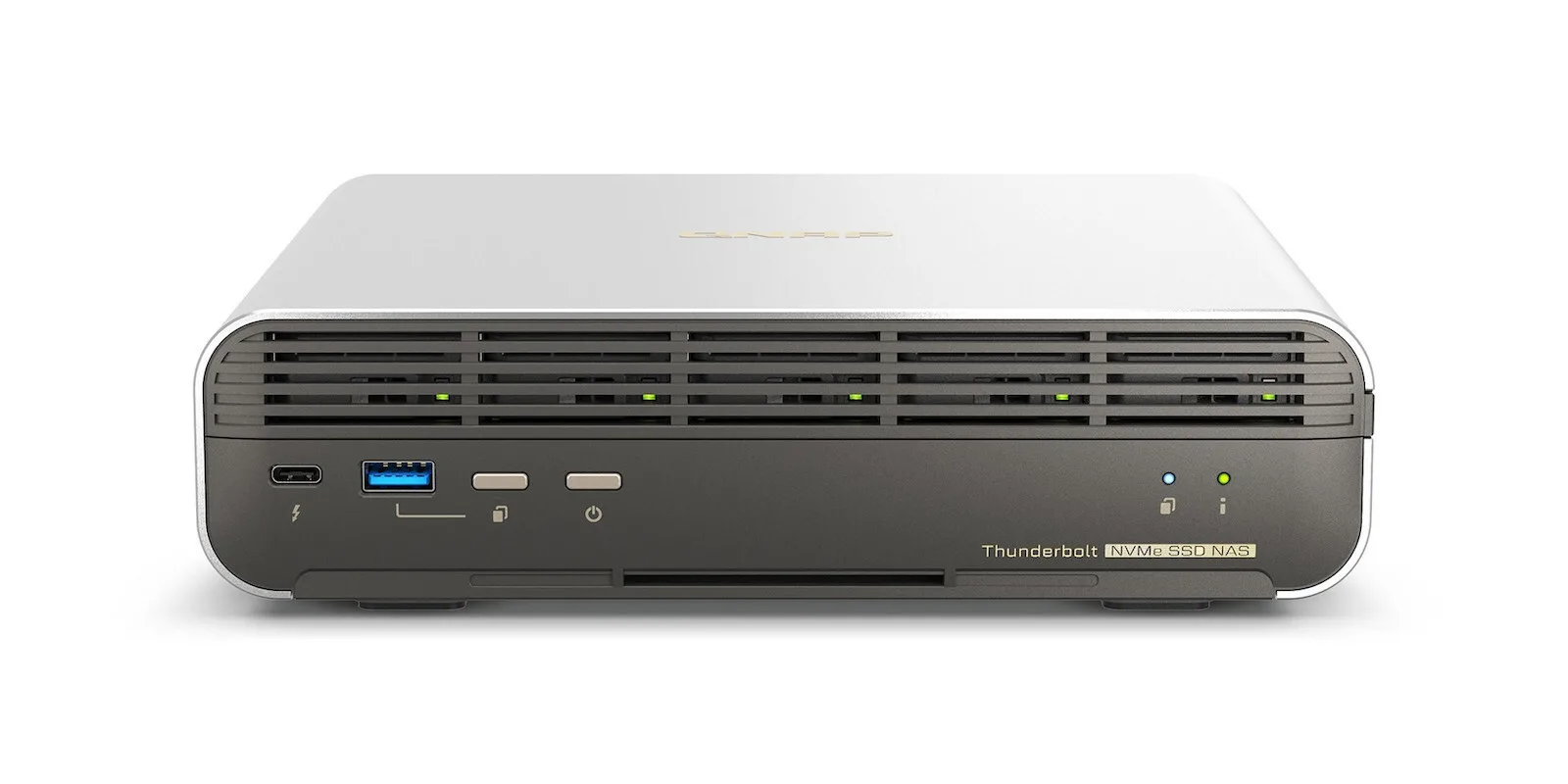 QNap NAS με 5 θέσεις για M.2 και 2 θύρες Ethernet (TBS-h574TX-i3-12G) - Image 1