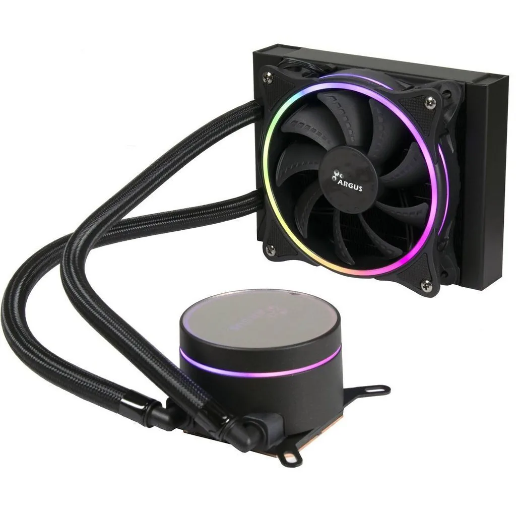Inter-Tech Argus Iceman LC-120 RGB Υδρόψυξη Επεξεργαστή Μονού Ανεμιστήρα 120mm για Socket AM4/AM5/1700/1200/115x - Image 1