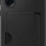 Samsung Back Cover Σιλικόνης με Υποδοχή για Κάρτες Μαύρο (Samsung A36, Samsung) EF-OA366TBEGWW