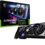 MSI GeForce RTX 5080 16GB GDDR7 Gaming Trio OC Κάρτα Γραφικών