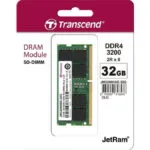 Transcend DDR4 με Module 1x32GB και Ταχύτητα 3200 για Laptop JM3200HSE-32G