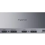 Cudy CS700 USB-C Docking Station με HDMI/DisplayPort 4K PD Ethernet και σύνδεση 2 Οθονών Ασημί