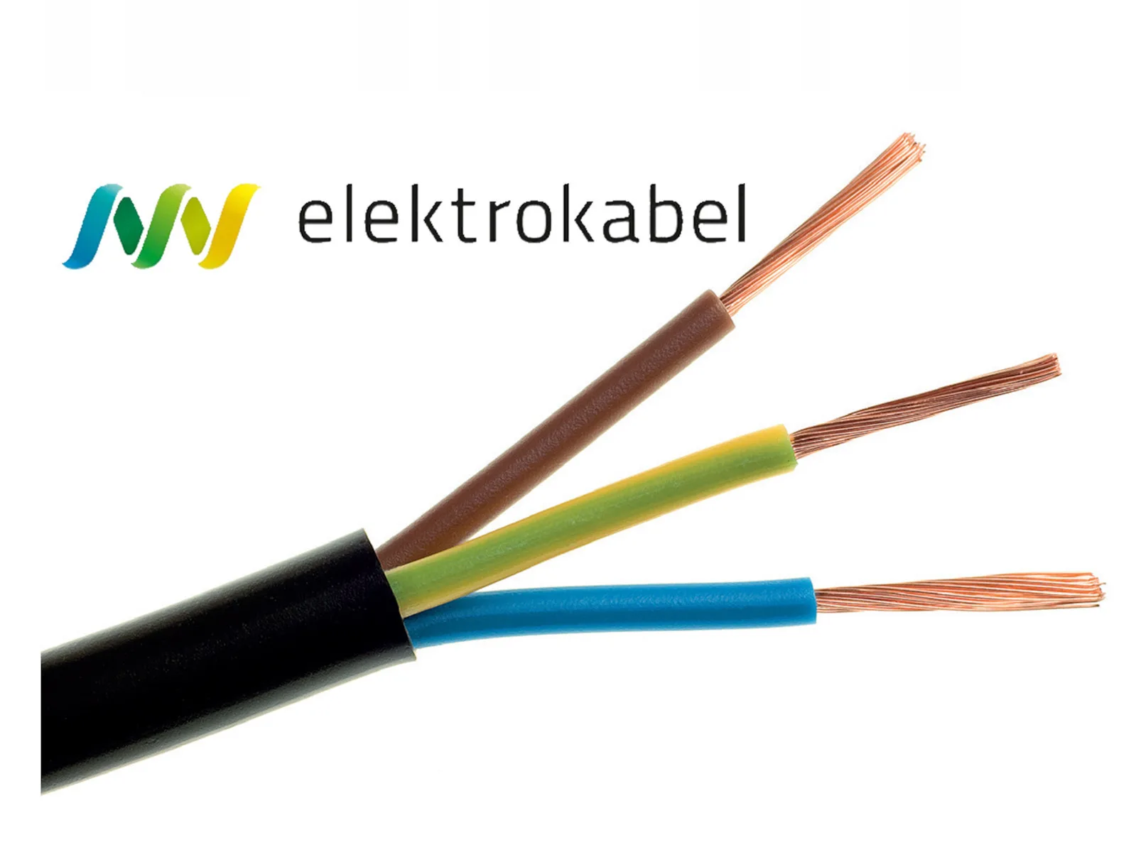 20250331155335_86d0c337 Right Wire H03vv-f/omy 300v 3x1,5 Black Cable Elektrokabel 100m - Image 1
