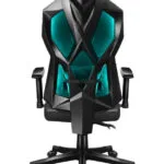 Huzaro Combat 6.2 Υφασμάτινη Καρέκλα Gaming με Ρυθμιζόμενα Μπράτσα και RGB Φωτισμό Μαύρη
