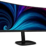 Philips 34B2U3600C Ultrawide VA Curved Monitor 34" QHD 3440x1440 με Χρόνο Απόκρισης 4ms GTG
