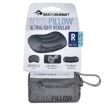Sea to Summit Aeros Ultralight Φούσκωτο Μαξιλάρι Camping Γκρι 36x12εκ.