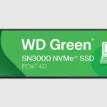 Western Digital Green SN3000 SSD 500GB M.2 NVMe PCI Express 4.0 Bulk WDS500G4G0E-00CPS0