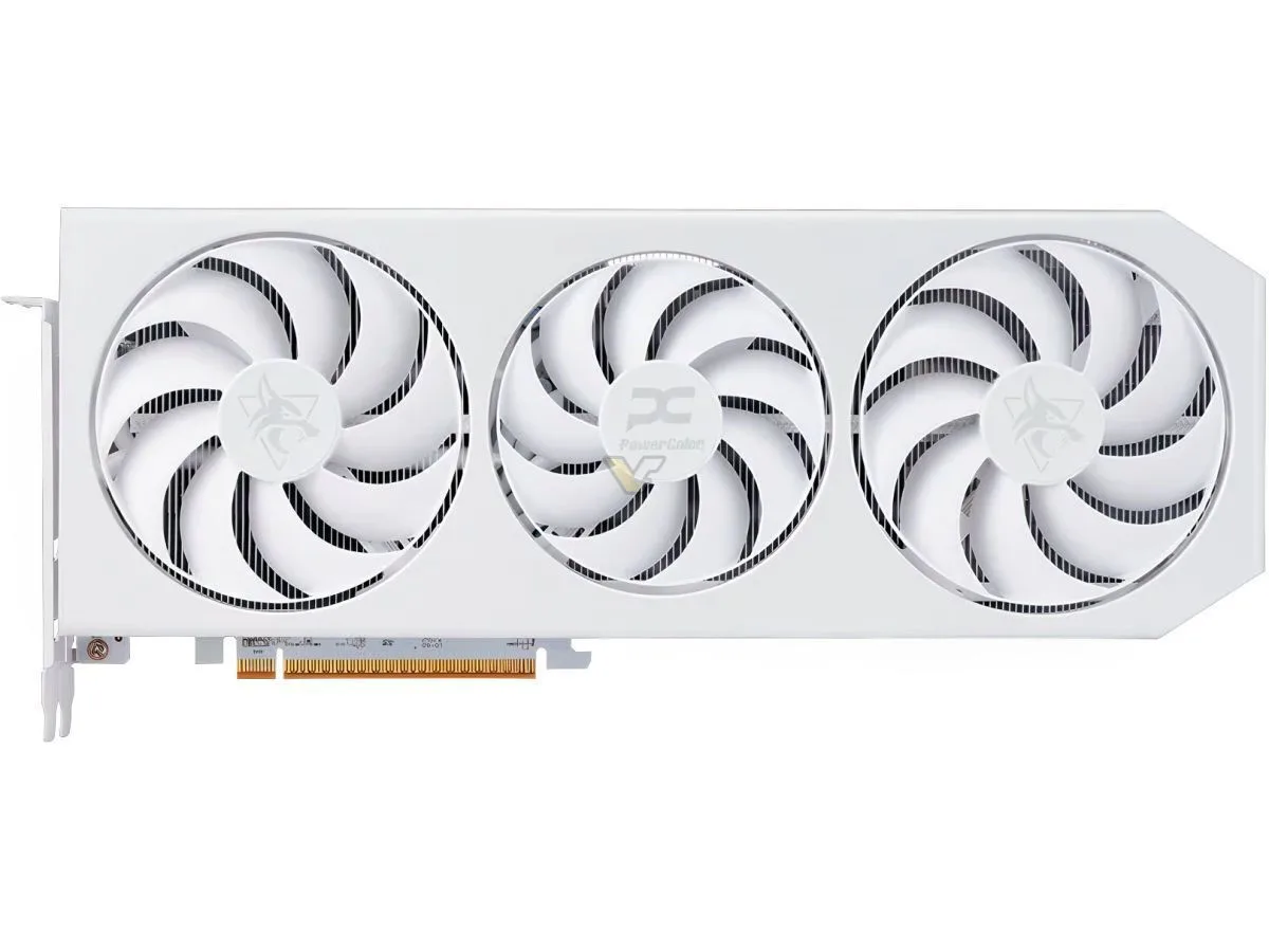 20250402094017_powercolor_radeon_rx_9070_xt_16gb_gddr6_hellhound_karta_grafikon PowerColor Radeon RX 9070 XT 16GB GDDR6 Hellhound White Κάρτα Γραφικών - Image 1
