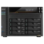 Asustor Lockerstor 8 Gen3 AS6808T NAS Tower με 12 θέσεις για M.2