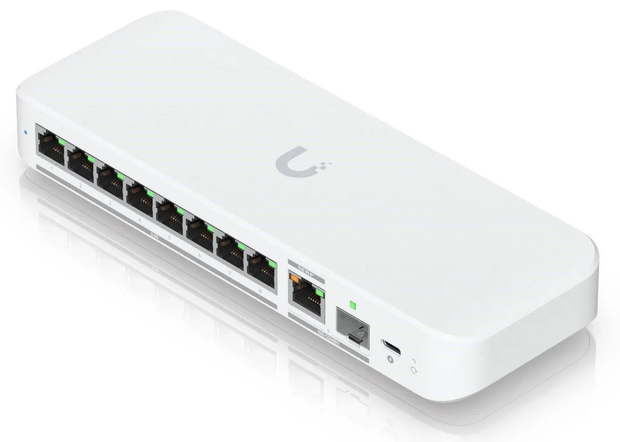 Ubiquiti Flex 2.5G Managed L2 PoE+ Switch με 8 Θύρες Ethernet - Image 1
