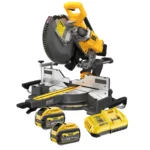 Dewalt DCS781X2 Φαλτσοπρίονο Μπαταρίας με Δίσκο Κοπής Διαμέτρου 305mm & Ταχύτητα Κοπής 3800rpm