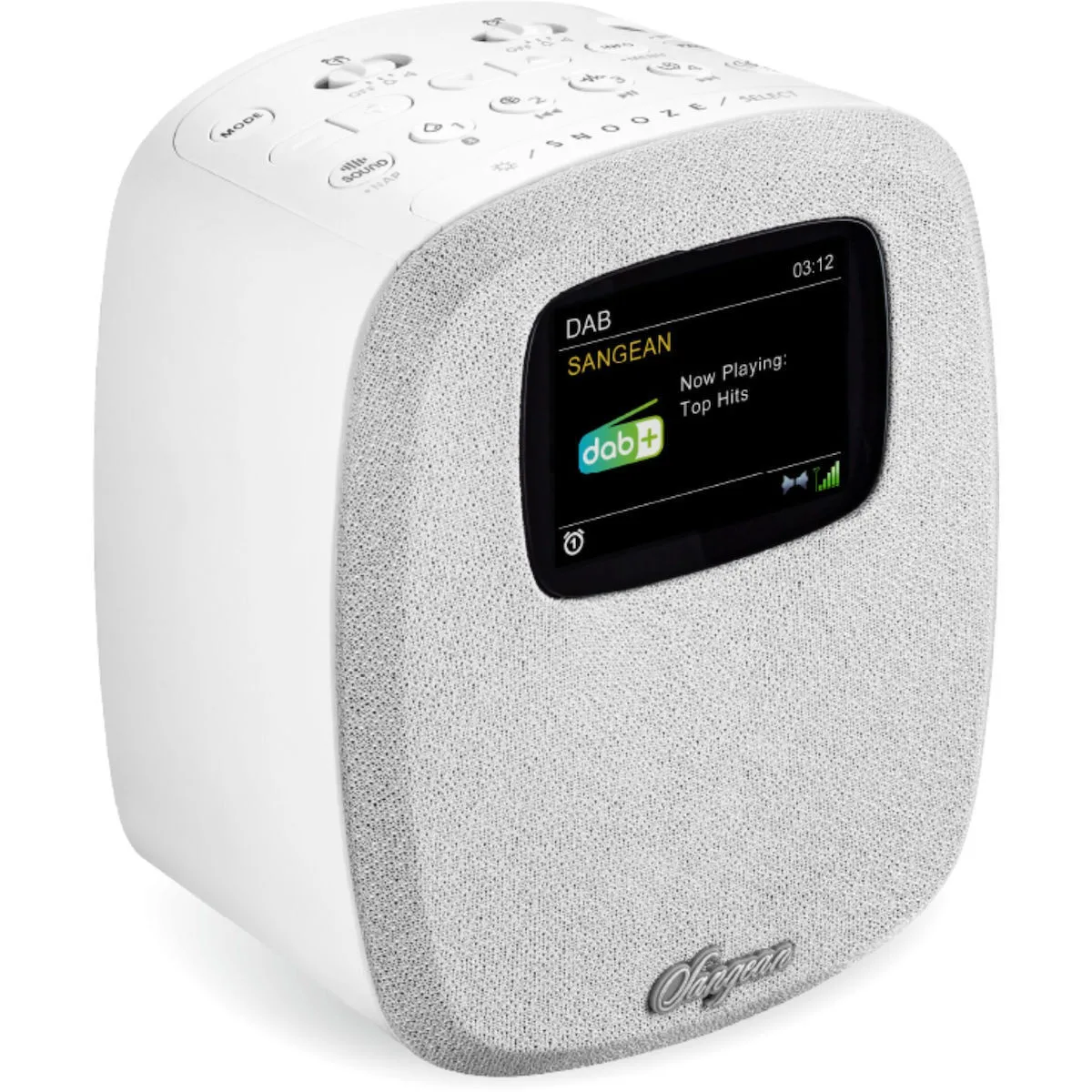 20250403104214_sangean_dcr_83_epitrapezio_radiofono_reymatos_dab_me_bluetooth_leyko Sangean DCR-83 Επιτραπέζιο Ραδιόφωνο Ρεύματος DAB+ με Bluetooth Λευκό - Image 1