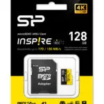 Silicon Power microSDXC 128GB Class 10 U3 V30 A1 UHS-I με αντάπτορα