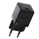 Baseus Φορτιστής Χωρίς Καλώδιο με Θύρα USB-C 30W Power Delivery Μαύρος (Palm)