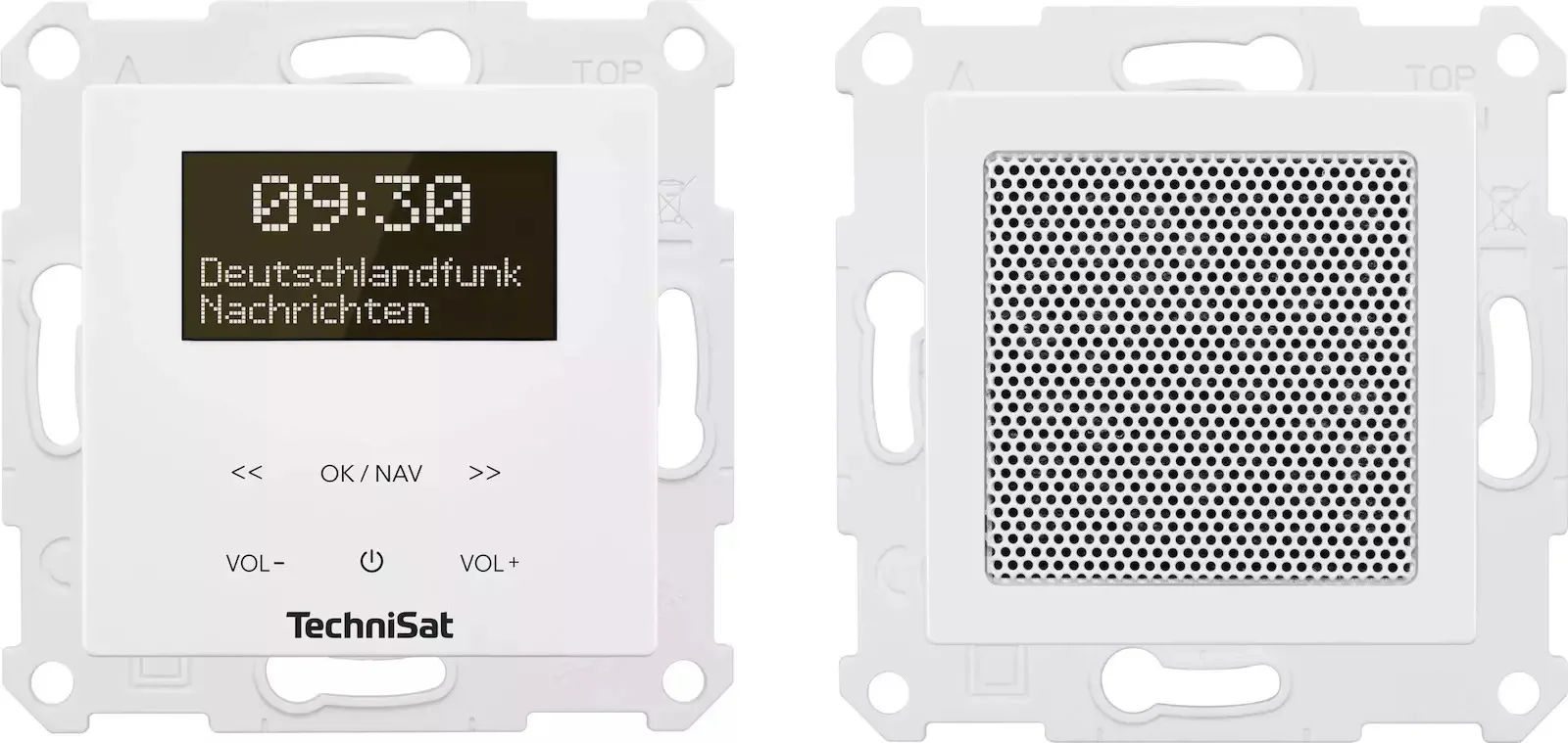 20250403145452_technisat_digitradio_up_55_dab_radio_retro_reymatos_dab_me_bluetooth_kai_usb_leyko Technisat DigitRadio up 55 - DAB radio Retro Ρεύματος DAB+ με Bluetooth και USB Λευκό - Image 1