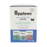 Applaws Υγρή Τροφή για Γάτες σε Φακελάκι με Ψάρια 12x70gr