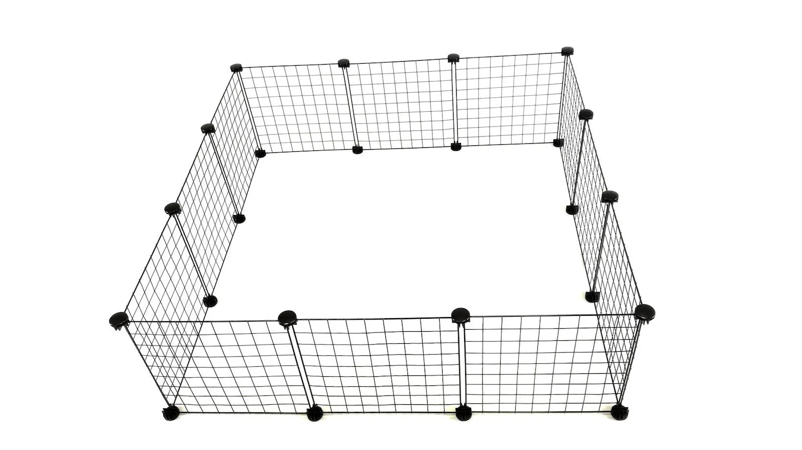 20250404161538_19df9356 C&C C&C Modular Dog Kennel 145x75x37εκ. Πάρκο Σκύλου από Μέταλλο σε Μαύρο Χρώμα 145 x 75 x 37εκ. - Image 1
