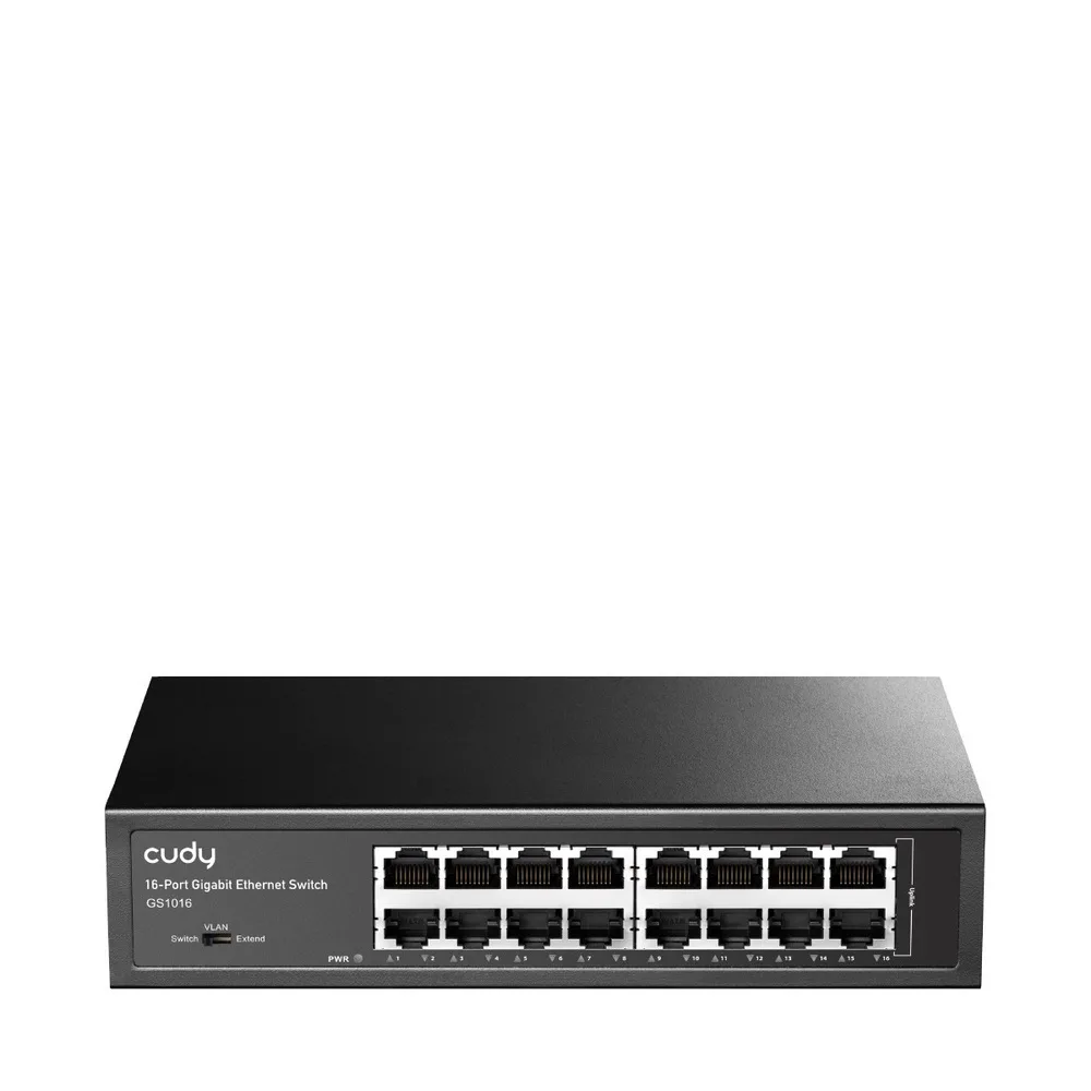Cudy GS1016 v1 Unmanaged L2 Switch με 16 Θύρες Gigabit (1Gbps) Ethernet - Image 1