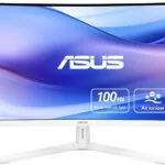 Asus VU34WCIP-W Ultrawide VA HDR Curved Monitor 34" QHD 3440x1440