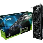 Palit GeForce RTX 5070 12GB GDDR7 Infinity 3 Κάρτα Γραφικών NE75070019K9-GB2050S