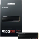 Samsung 9100 Pro SSD 1TB τύπου M.2 με σύνδεση PCI Express 5.0 και Ψύκτρα MZ-VAP1T0CW