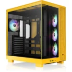 Thermaltake View 380 XL TG ARGB Gaming Midi Tower Κουτί Υπολογιστή με Πλαϊνό Παράθυρο Bumblebee