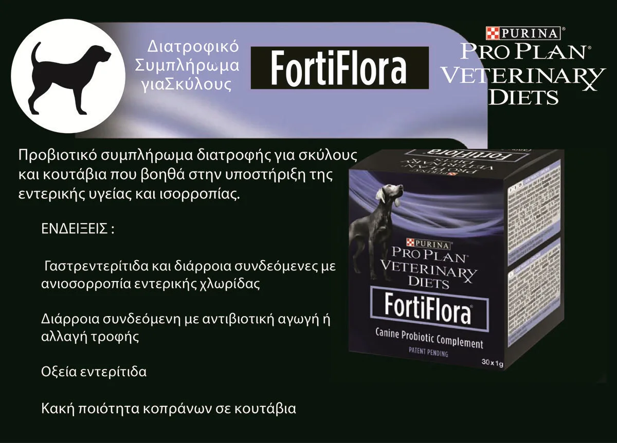 20250409163240_788f3a8a Pro Plan FortiFlora Προβιοτικά Σκύλου σε Σκόνη 1gr για Γαστρεντερικές Διαταραχές 63182 - Image 1