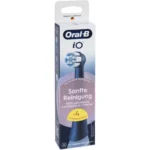 Oral-B iO Gentle Care Ανταλλακτικές Κεφαλές για Ηλεκτρική Οδοντόβουρτσα Black 4τμχ