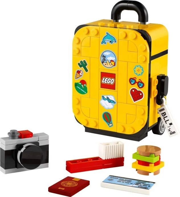 20250411115630_e80e5d26 LEGO Τουβλάκια Yellow Travel Suitcase για 7+ Ετών 184τμχ 40817 - Image 1