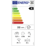 Samsung Πλυντήριο Ρούχων 9kg 1400 Στροφών AI Wash Γκρι WF90F09C4SU3