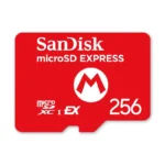 Sandisk Nintendo Switch 2 Mario Logo microSDXC 256GB