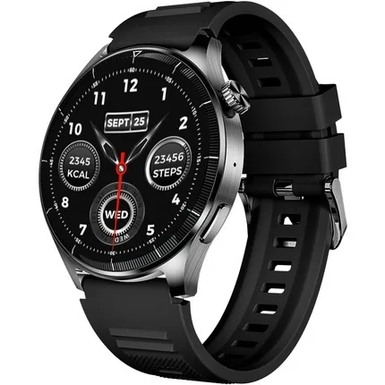 20250414115448_bea_fon_301_46mm_smartwatch_me_palmografo_mayro Bea-fon 301 46mm Smartwatch με Παλμογράφο (Μαύρο) - Image 1