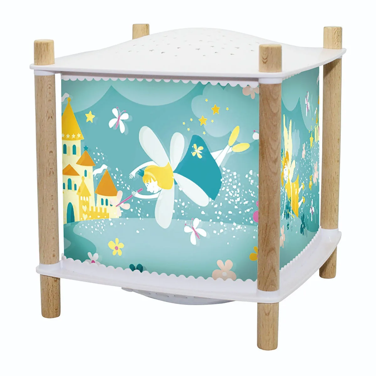20250414152221_trousselier_led_peristrefomeno_paidiko_fotistiko_projector_princess_me_provoli_asterion_polychromo_6012bl Trousselier Led Περιστρεφόμενο Παιδικό Φωτιστικό Projector Princess με Προβολή Αστεριών Πολύχρωμο 6012BL - Image 1
