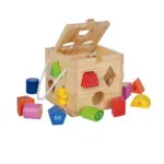 Simba Παιχνίδι Ταξινόμησης Σχημάτων Eichhorn Cube Shapes Game Set από Ξύλο για 12+ Μηνών 100002092