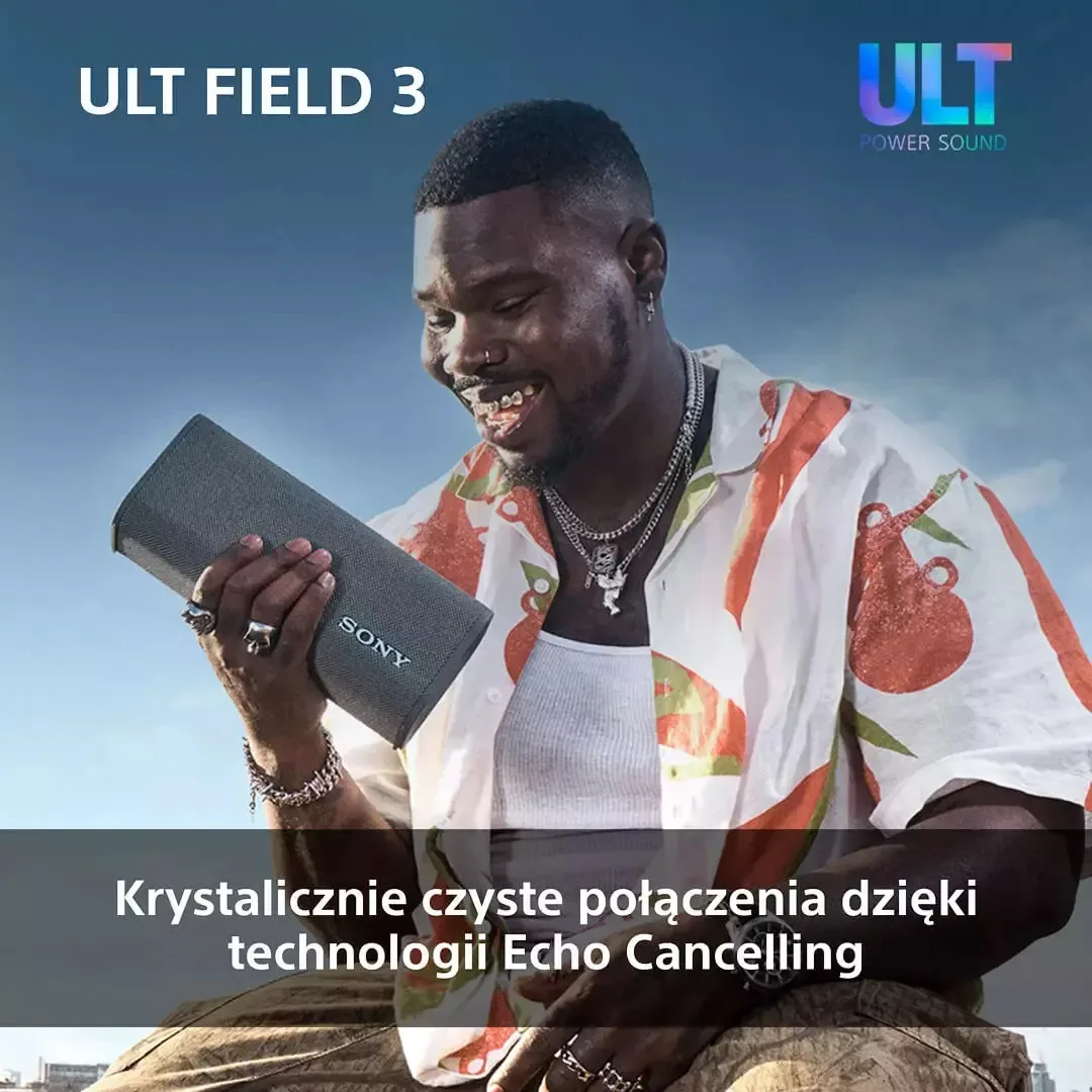 20250415102355_75b4cb8f Sony ULT FIELD 3 Αδιάβροχο Ηχείο Bluetooth 27W με Διάρκεια Μπαταρίας έως 24 ώρες Μαύρο - Image 1