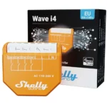 Shelly Smart Switch 4 Καναλιών Wi-Fi & Z-Wave (με Ουδέτερο) 895016