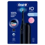 Oral-B Io Series 2 Ηλεκτρική Οδοντόβουρτσα με Αισθητήρα Πίεσης και Θήκη Ταξιδίου Μαύρη