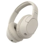 Belkin SoundForm Surround Ασύρματα / Ενσύρματα Over Ear Ακουστικά με 60 ώρες Λειτουργίας και Quick Charge Sand