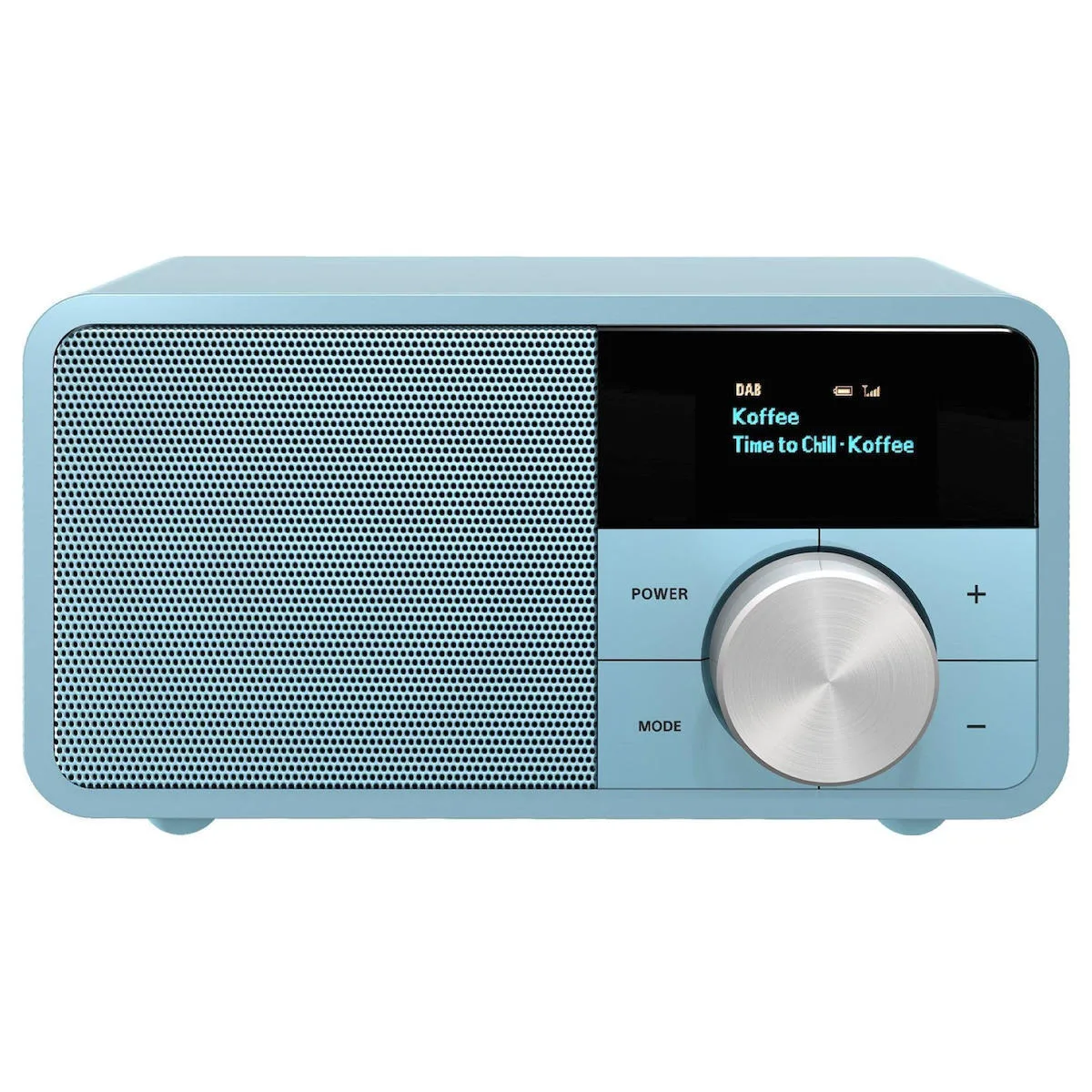 Sangean DDR-7 Επιτραπέζιο Ραδιόφωνο Επαναφορτιζόμενο DAB+ με Bluetooth Μπλε - Image 1