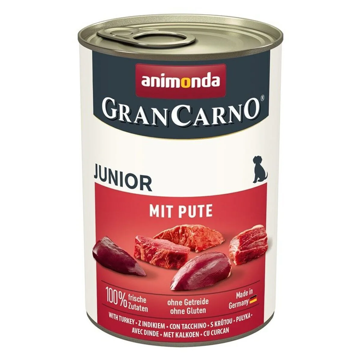 20250415152214_animonda_grancarno_ygri_trofi_gia_koutavia_se_konserva_me_galopoula_choris_sitira_glouteni_400gr Animonda Grancarno Υγρή Τροφή για Κουτάβια σε Κονσέρβα με Γαλοπούλα χωρίς Σιτηρά & Γλουτένη 400gr - Image 1