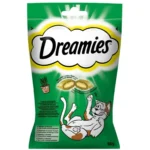 Dreamies Treats with Catnip Λιχουδιές Σνακ με Catnip για Ενήλικες Γάτες 60gr