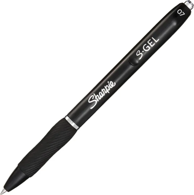 20250417094137_7caa0edf Sharpie S-Gel Στυλό Μαύρο με Μαύρο Μελάνι 3τμχ 2136598 - Image 1