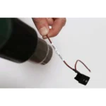 Brother P-Touch Ταινία Ετικετογράφου 1.5m x 5.2mm σε Μαύρο Χρώμα HSe-211E